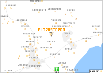 map of El Trastorno