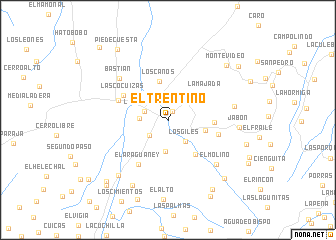 map of El Trentino