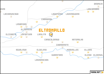 map of El Trompillo