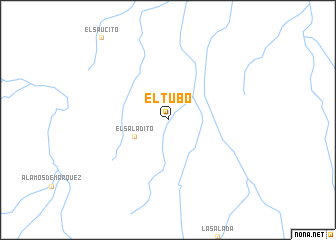 map of El Tubo