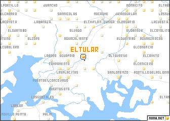 map of El Tular