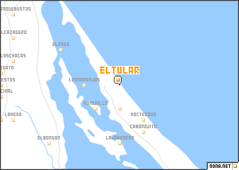 map of El Tular