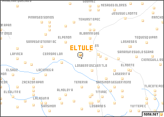 map of El Tule