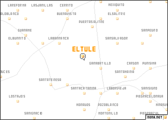 map of El Tule