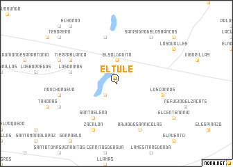 map of El Tule