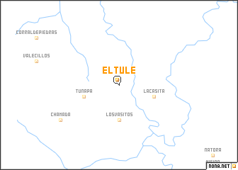 map of El Tule