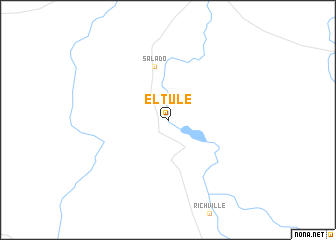 map of El Tule