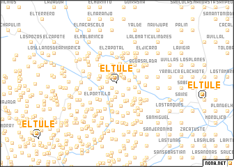 map of El Tule