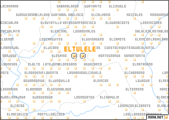 map of El Tule