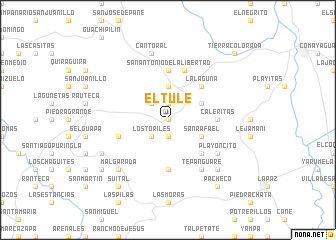 map of El Tule