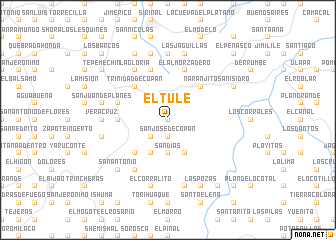 map of El Tule