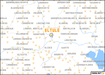 map of El Tule