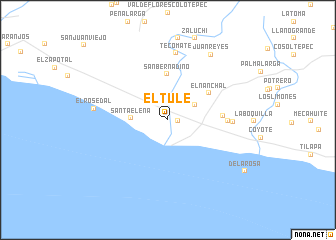 map of El Tule