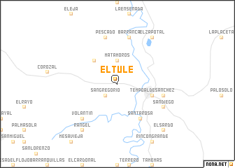 map of El Tule