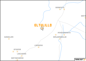 map of El Tulillo