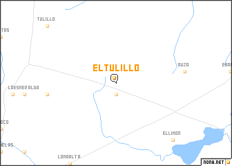 map of El Tulillo