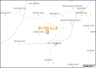 map of El Tulillo