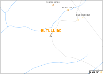 map of El Tullido