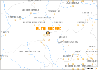 map of El Tumbadero