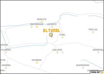 map of El Tunal