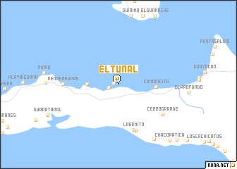 map of El Tunal