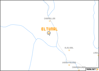 map of El Tunal