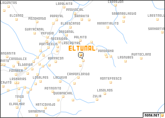 map of El Tunal