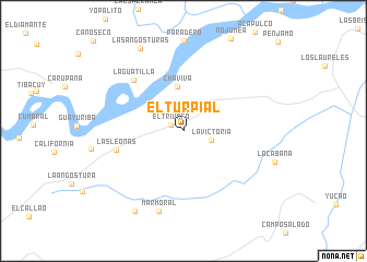 map of El Turpial