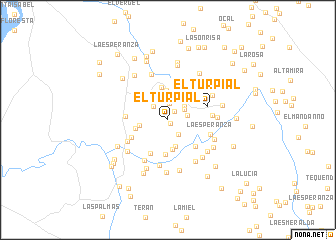 map of El Turpial