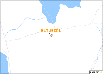 map of El Tuscal