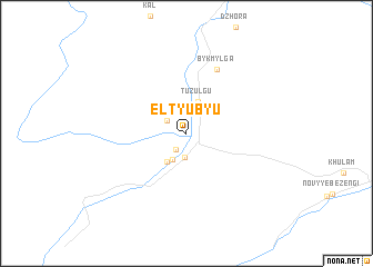 map of El\