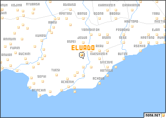 map of Eluado