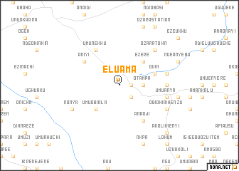map of Eluama