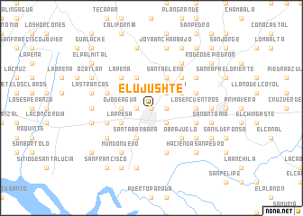 map of El Ujushte