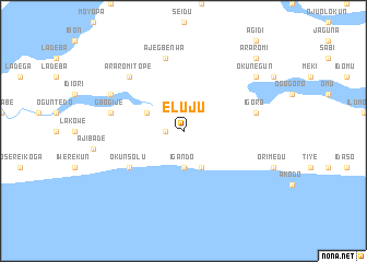 map of Eluju