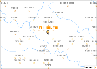 map of Elukoweni