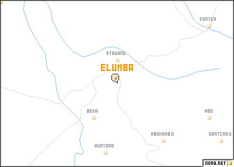 map of Elumba