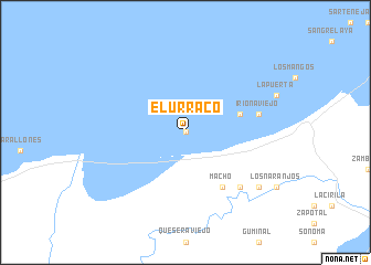 map of El Urraco