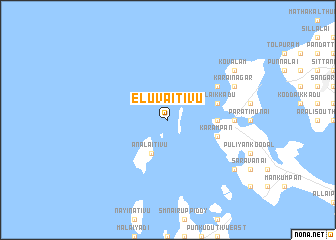 map of Eluvaitivu