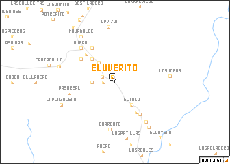 map of El Uverito