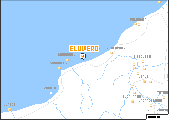 map of El Uvero