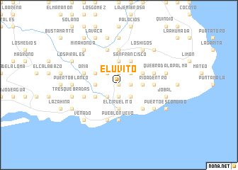 map of El Uvito