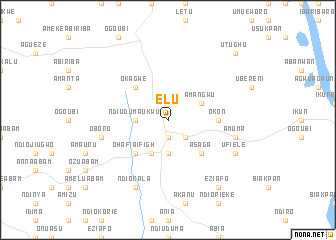 map of Elu