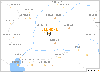 map of El Varal