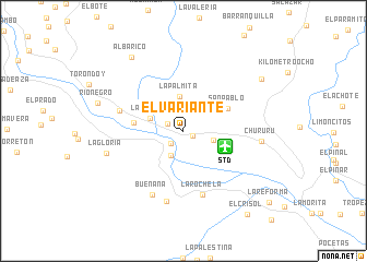 map of El Variante