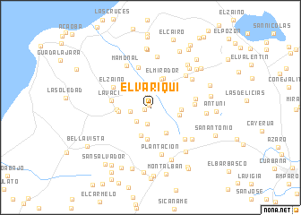 map of El Variqui