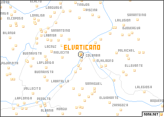 map of El Vaticano