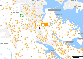 map of Elvaton