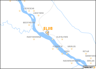 map of Elva