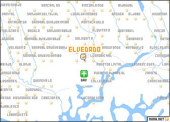 map of El Vedado